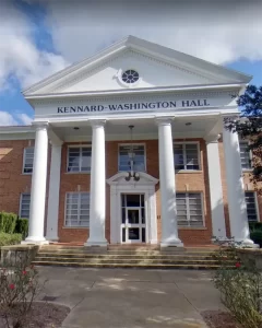 Front View of The Kennard Washington Hall Building in Hattiesburg, Mississippi | Bennett Heating and Air LLC